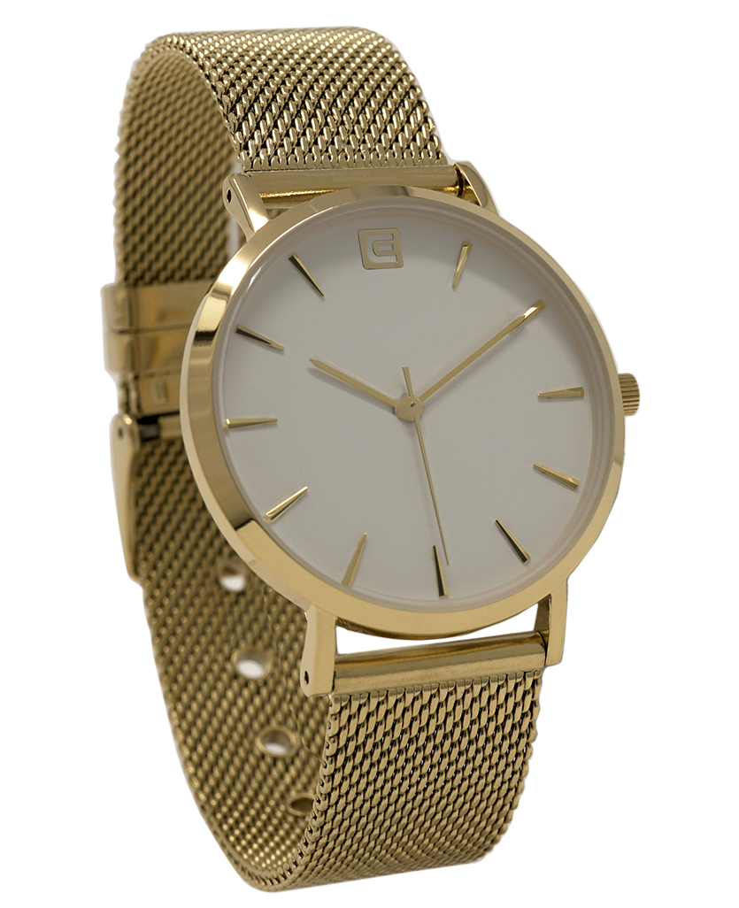 Voyager Gold & White Watch: Your Ultimate Adventure Companion - Korvel