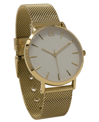 Voyager Gold & White Watch: Your Ultimate Adventure Companion - Korvel