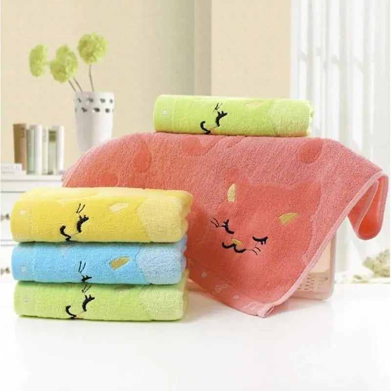 Serviettes en bambou pour chatons