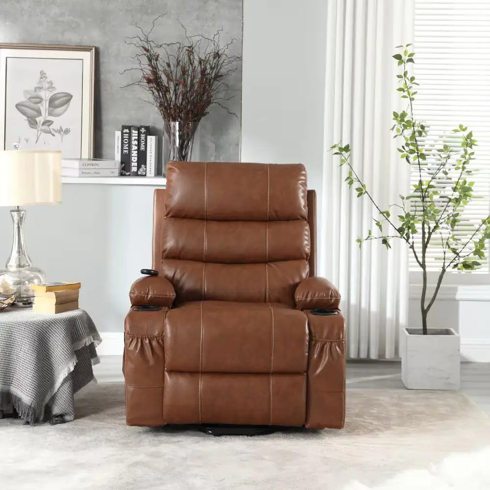 Grand canapé inclinable électrique avec levage, massage et chauffage