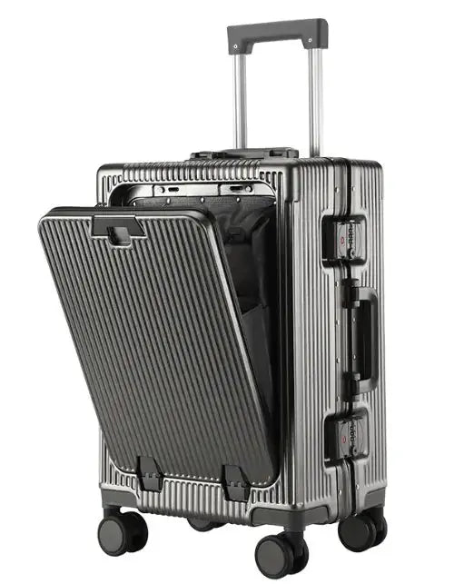 Equipaje de Aluminio Premium con Carro