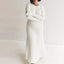 Ribbed Knit Maxi Dress: Elegant Autumn Style
