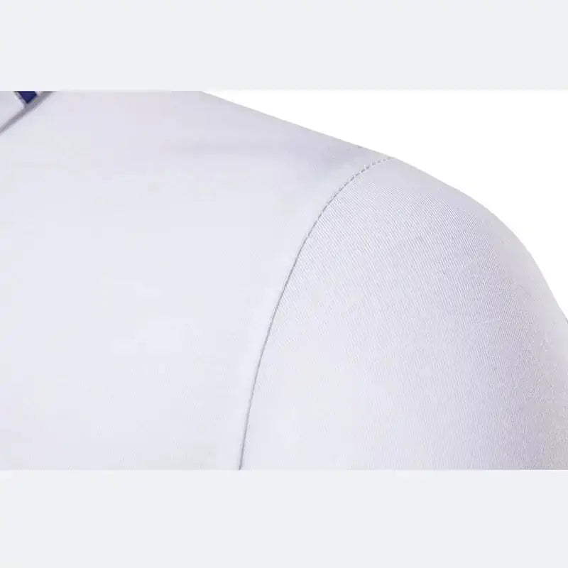 Camisa Polo de Manga Larga Casual para Hombre