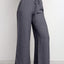 Pantalones Harem de Pierna Ancha con Cintura Elástica - Estilo Corto