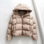 Cotton Padded Hooded Jacket for Winter Comfort