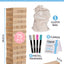 Alternativa de Libro de Invitados de Bloques de Madera - 75 Pcs