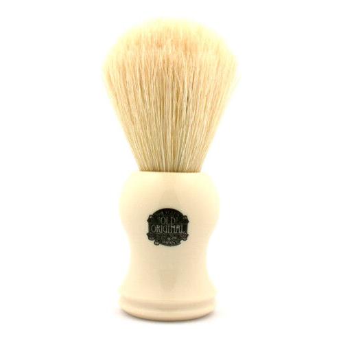 Brocha de Afeitar Vulfix VS/3 de Cerda Pura con Mango de Marfil Imitación
