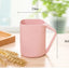 Wheat Square Mouth Oblique Toothbrush Cup