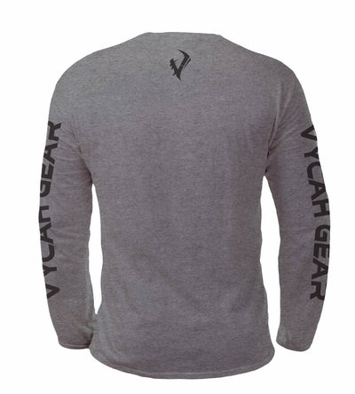 Camiseta de Manga Larga Vycah - Gris Profundo