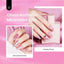 Esmalte de Uñas en Gel Cat Eye Rosa Beetles - 15ML con Brillo Holográfico