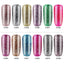 Ensemble de vernis à ongles en gel hybrides - Collection pailletée