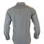 Titan - Sleek Solid Gray Long Sleeve Shirt - Korvel