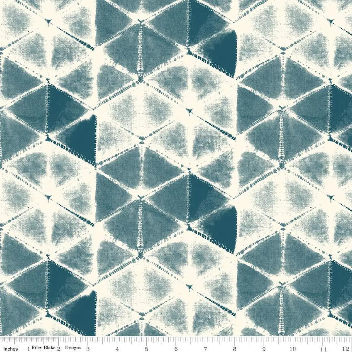 Tissu White Eden Shibori Stargazer Wideback par Yard