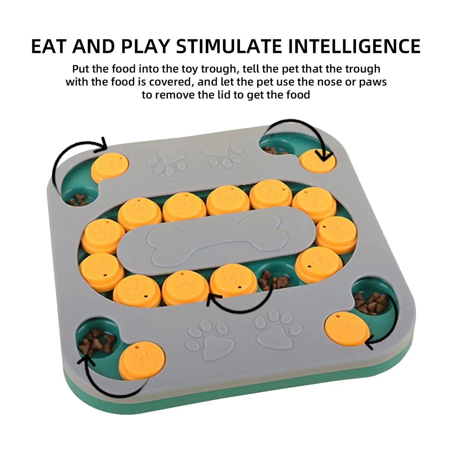 Jouets de puzzle pour chiens engageants pour un jeu interactif