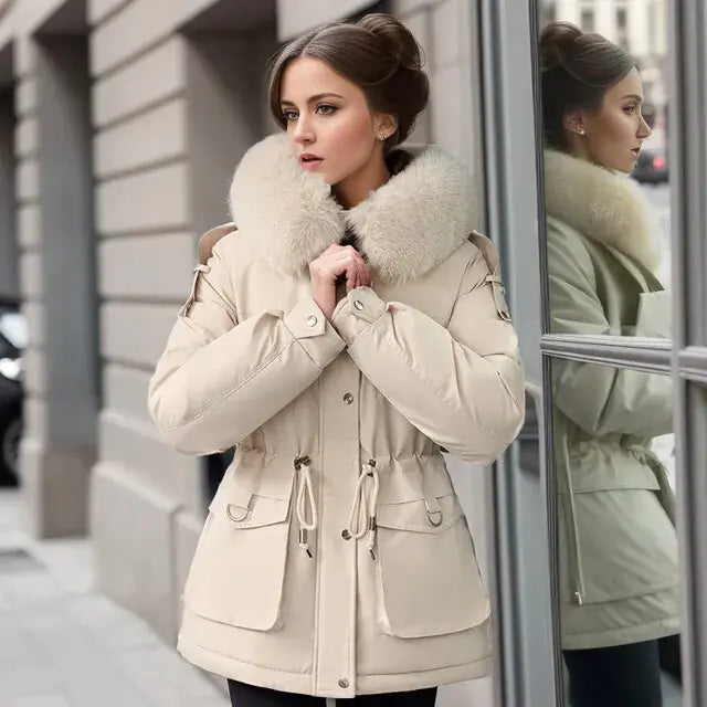 Stylish Women's Winter Parka Jacket