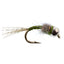 Essential Bead Head Midge Nymph Fly Assortment - 10 Premium Wet Flies in 5 Patterns - Korvel