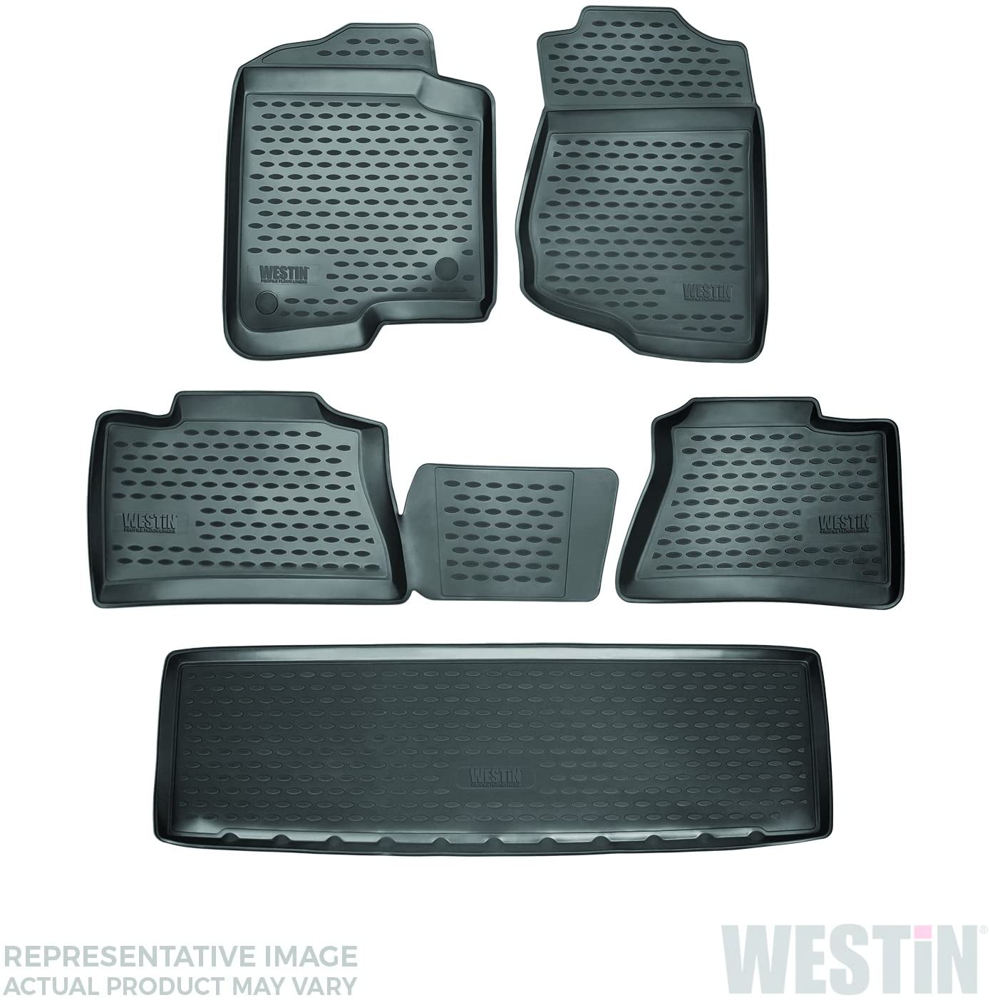 Revestimientos de Piso Westin para Chrysler/Dodge 2008-2016 - Negro