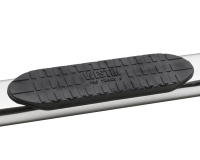 Westin PRO TRAXX 6 Oval Nerf Step Bars for 2007-2018 Chevy Silverado 1500 Crew Cab