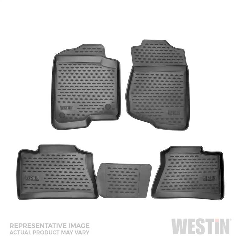 Westin 2004-2010 Toyota Sienna Profile Floor Liners - Negro