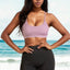 Racerback Cutout Sports Bra