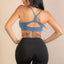 Racerback Cutout Sports Bra