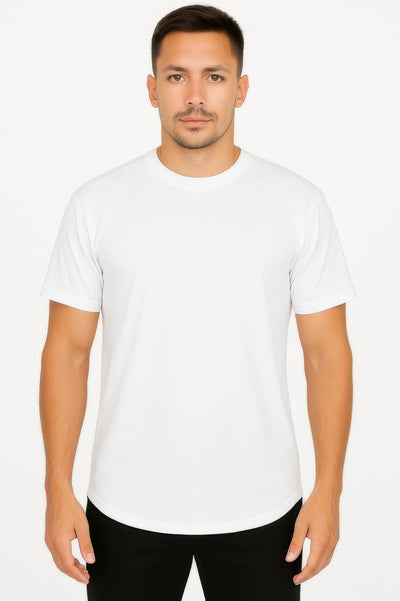 T-shirt de sport athlétique courbé