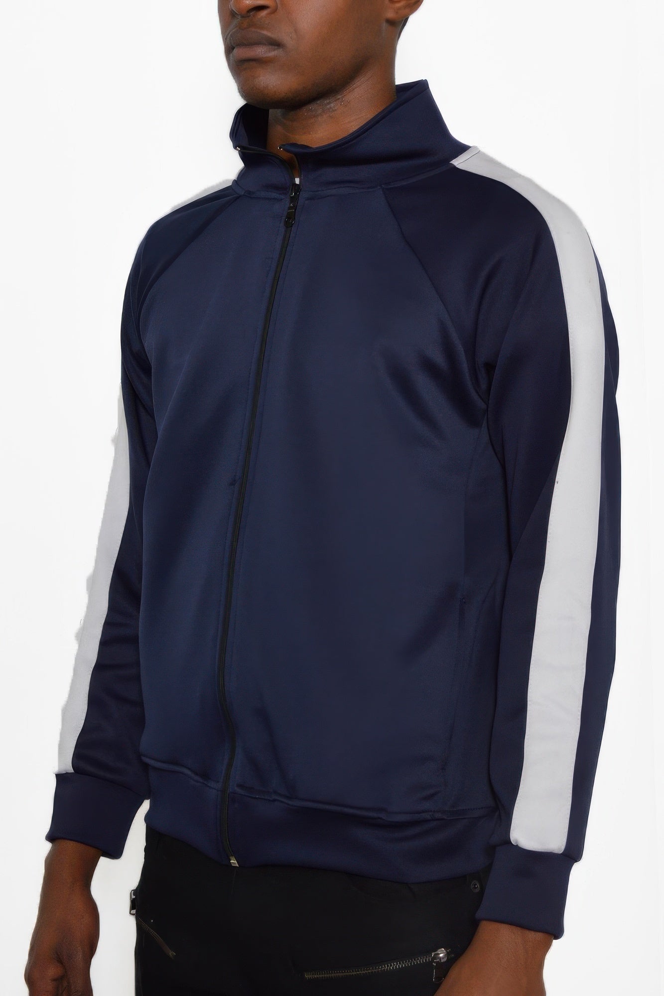 Chaqueta de Pista con Rayas Lateral