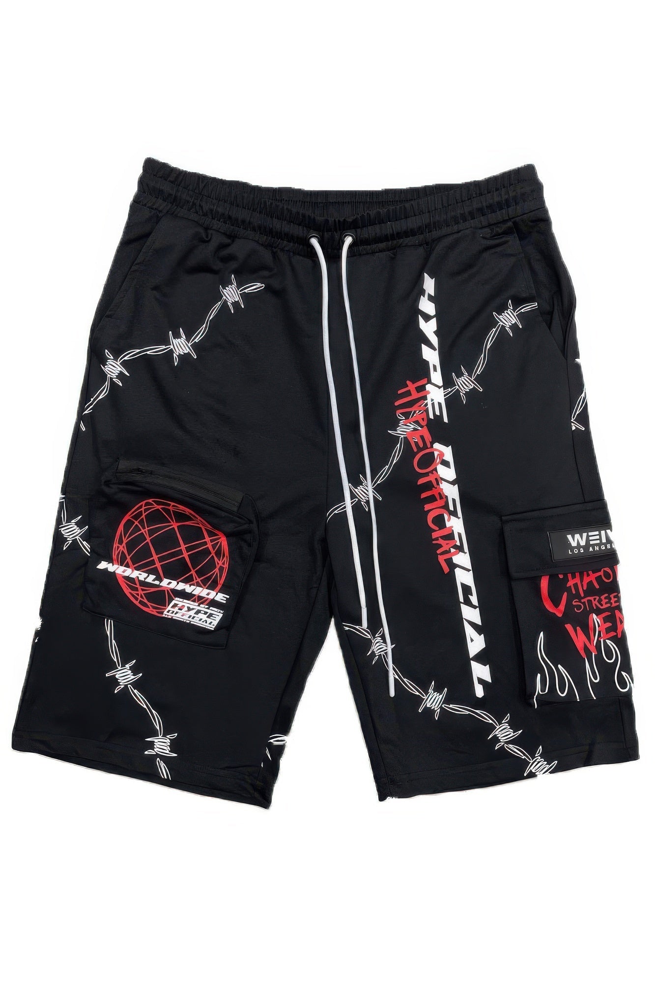 Hype Official Print Jogger Shorts