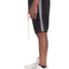 Shorts de sport à rayures à carreaux pour hommes