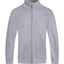 Men's Solid Full Zip Sweater