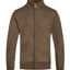 Men's Solid Full Zip Sweater