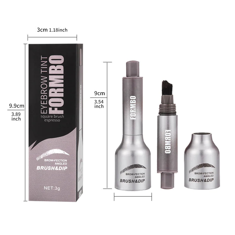 3D Eyebrow Brush with Pressing Head Eyebrow Cream