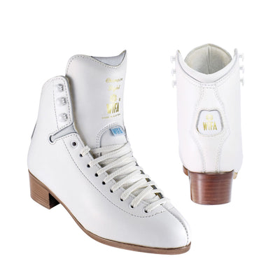 WIFA Champion Light Figure Ice Skates - Adult White