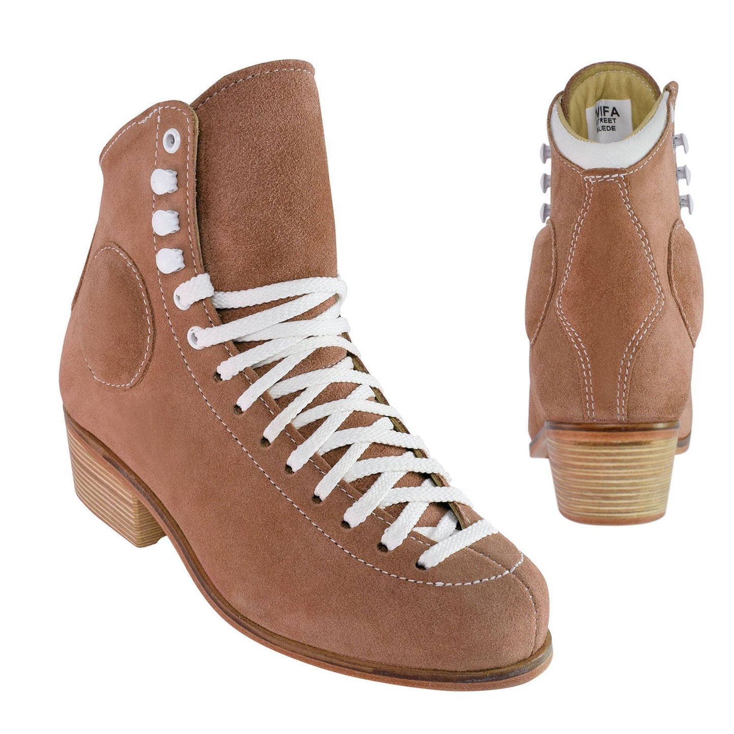 Patins à roulettes WIFA - Suède de rue - Couleurs neutres