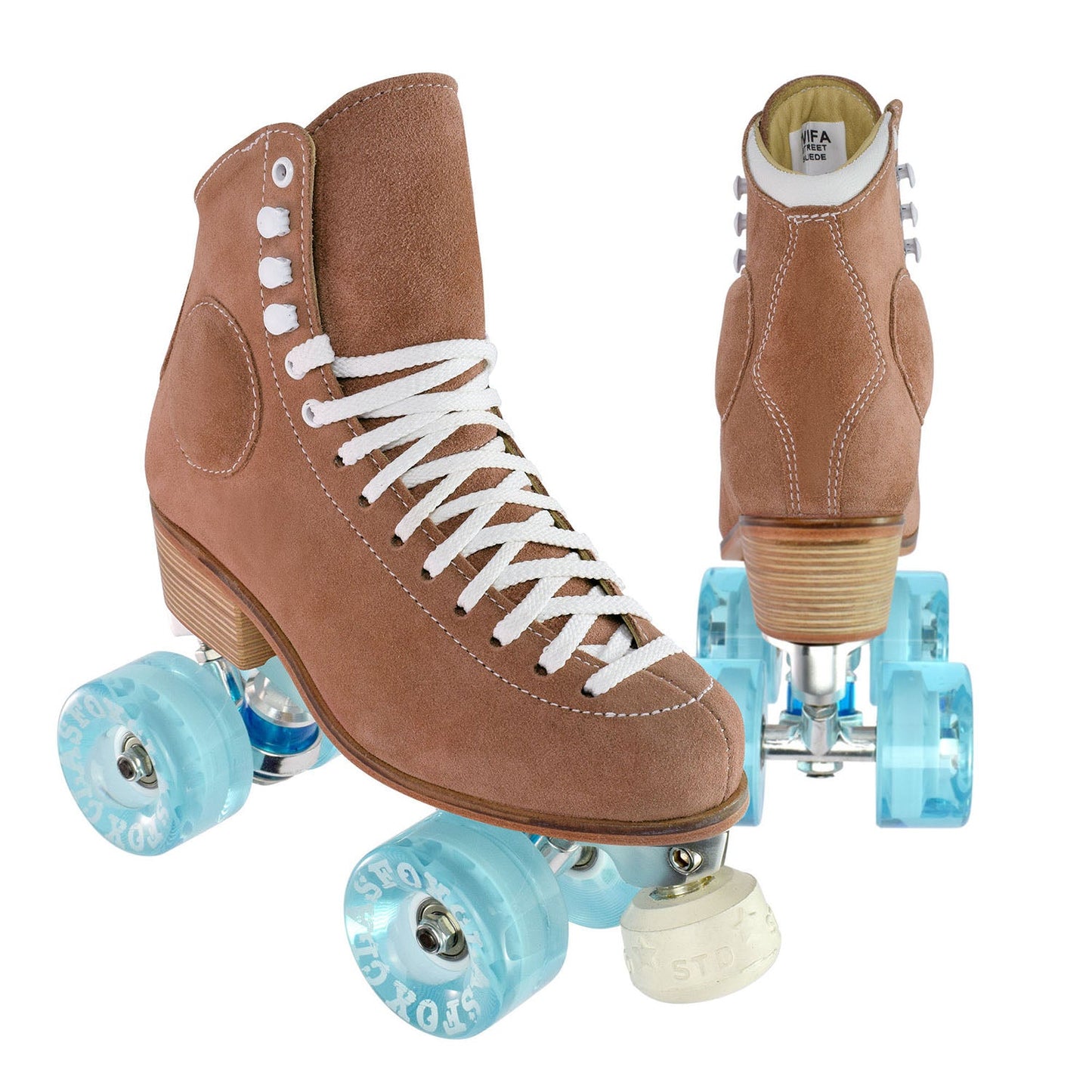 Patins à roulettes WIFA - Suède de rue - Couleurs neutres