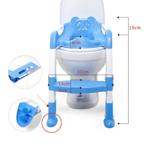 Asiento de Escalera para Entrenamiento de Baño para Bebés y Niños Pequeños