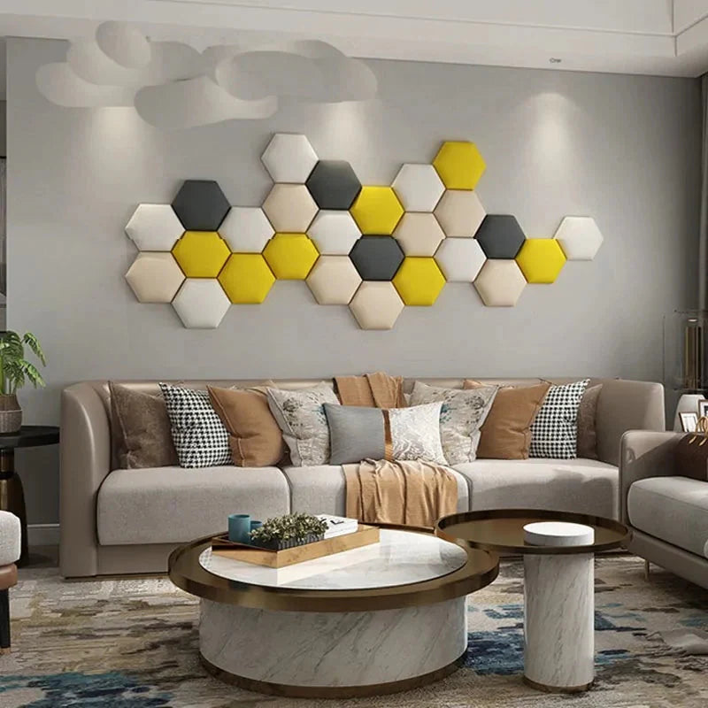 Tête de lit hexagonale Room Loft
