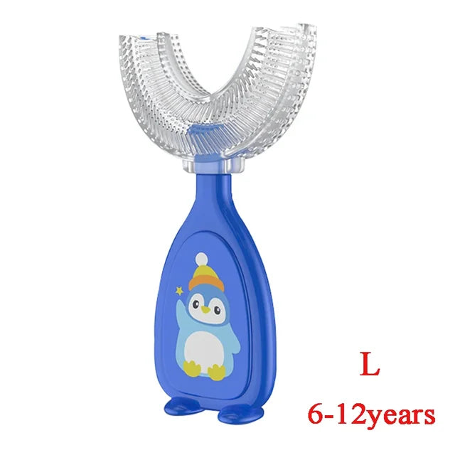 Children's Smart 360 Degree U Shape Manual Toothbrush
