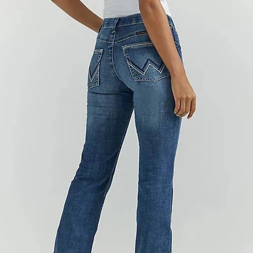 Wrangler Women's Willow Mid Rise Bootcut Jeans - Korvel