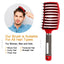 Brosse Démêlante Hairstreaq - Brosse Aérée Premium pour Tous Types de Cheveux