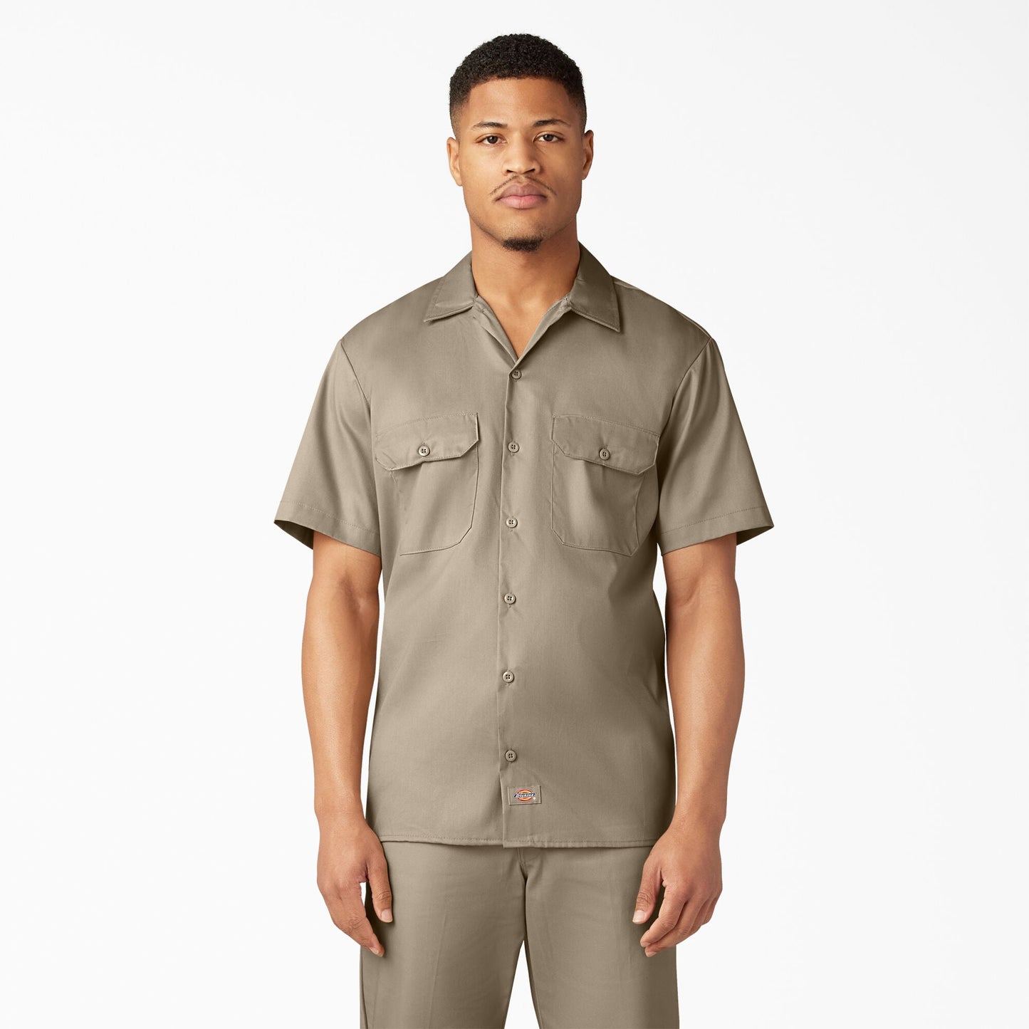 Camisa de Trabajo de Manga Corta de Ajuste Relajado Dickies FLEX A875G
