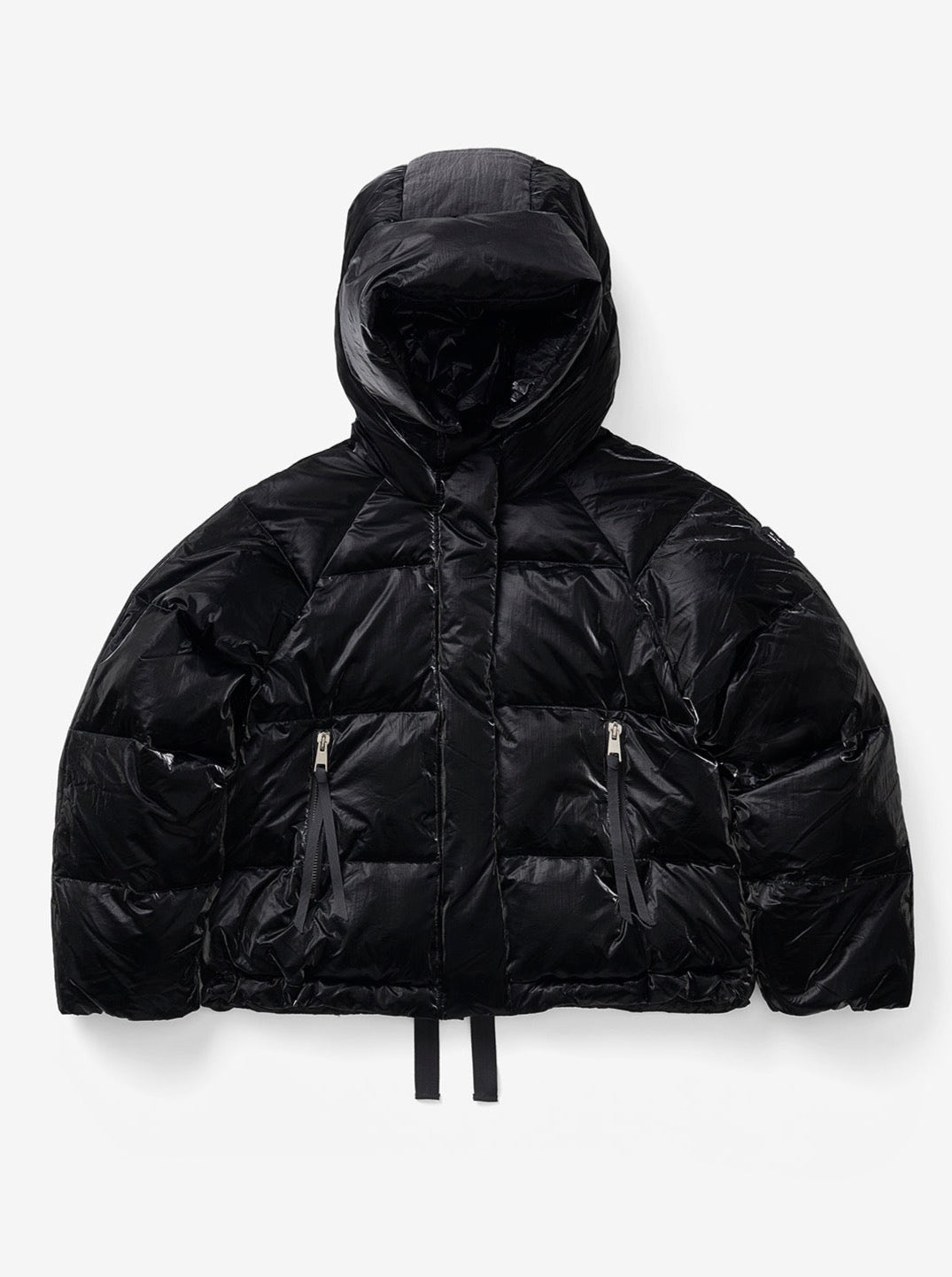 Veste courte en duvet - Noir