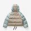 Doudoune courte en duvet - Gris ardoise