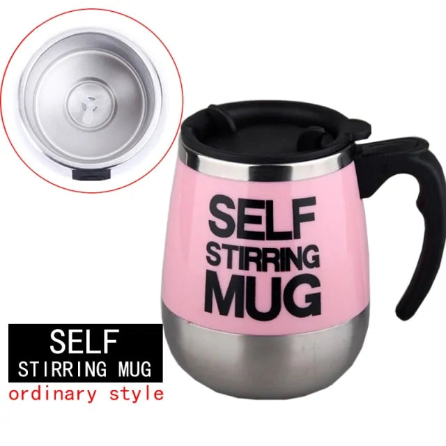 Self Stirring Magnetic Mug - Effortless Beverage Mixing