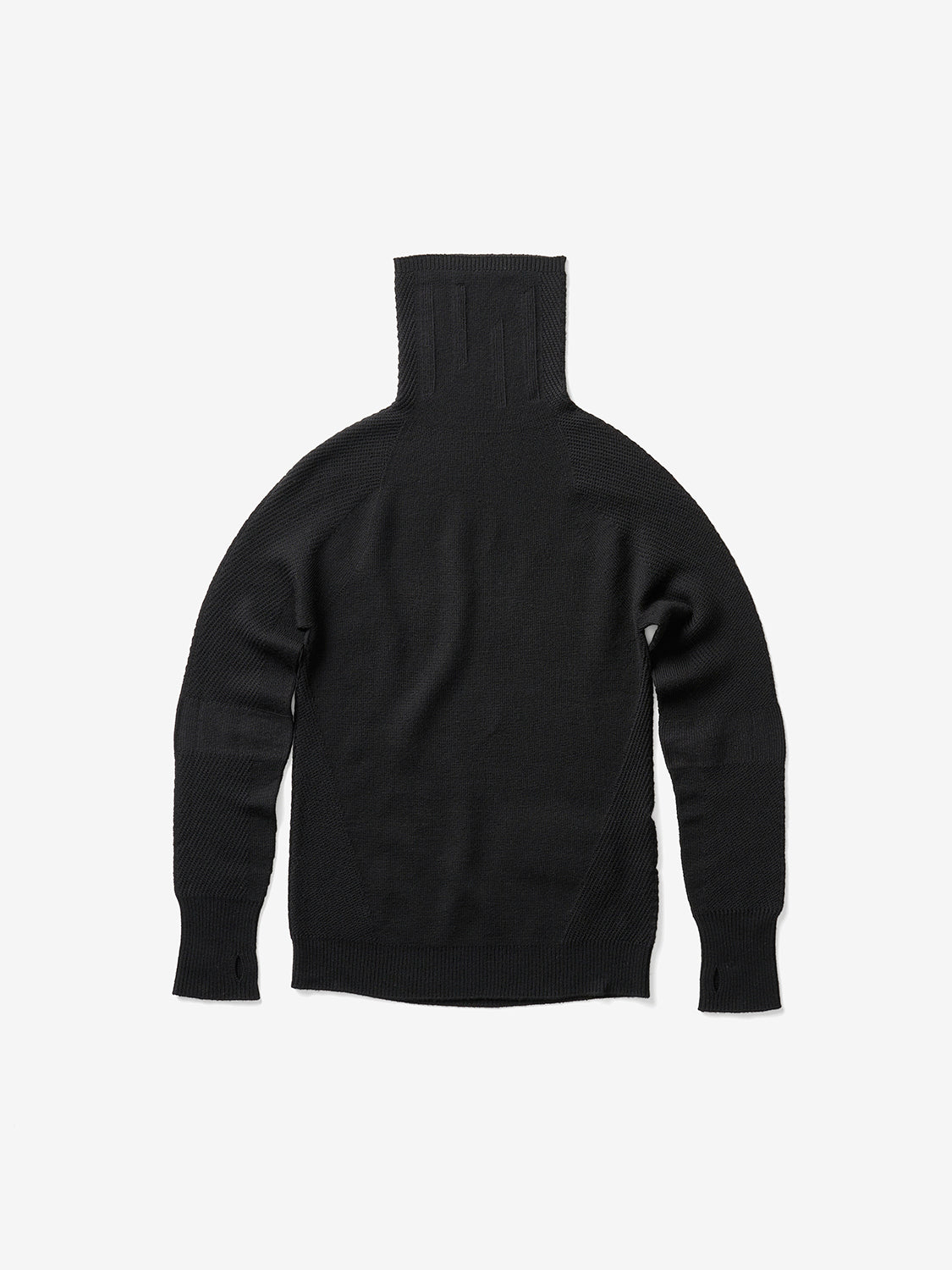 Suéter Airwarm de Cuello Alto - Negro