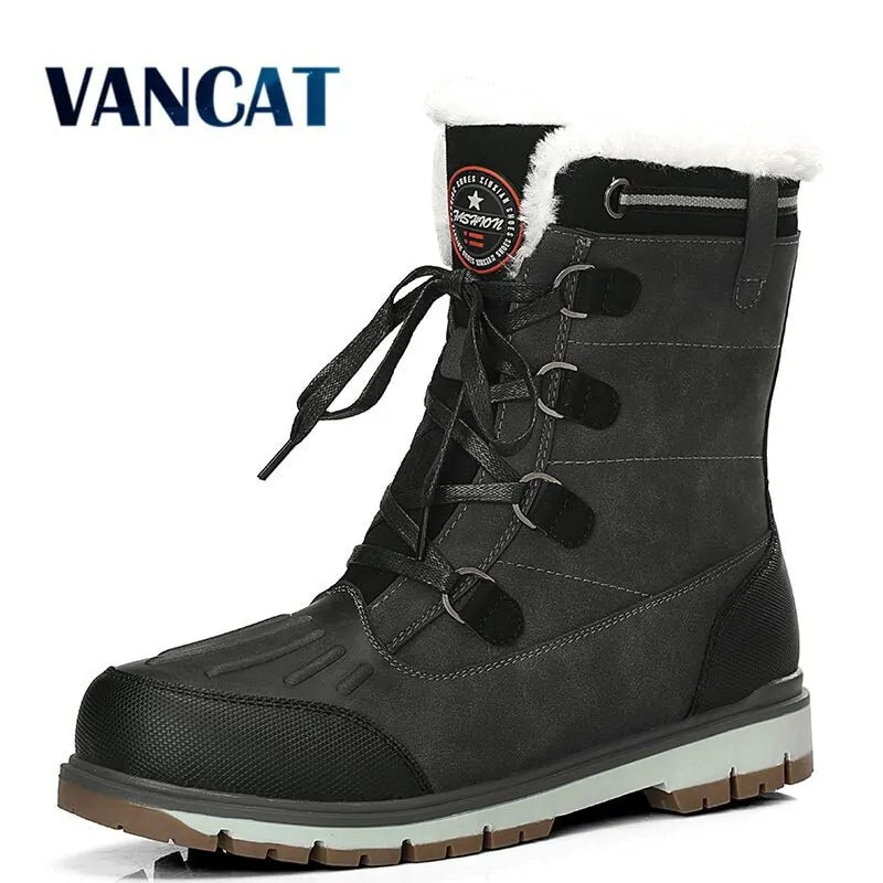 Men's Premium Winter Boots for Rugged Comfort