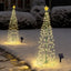 Luces de Navidad LED solares - Decoración navideña ecológica