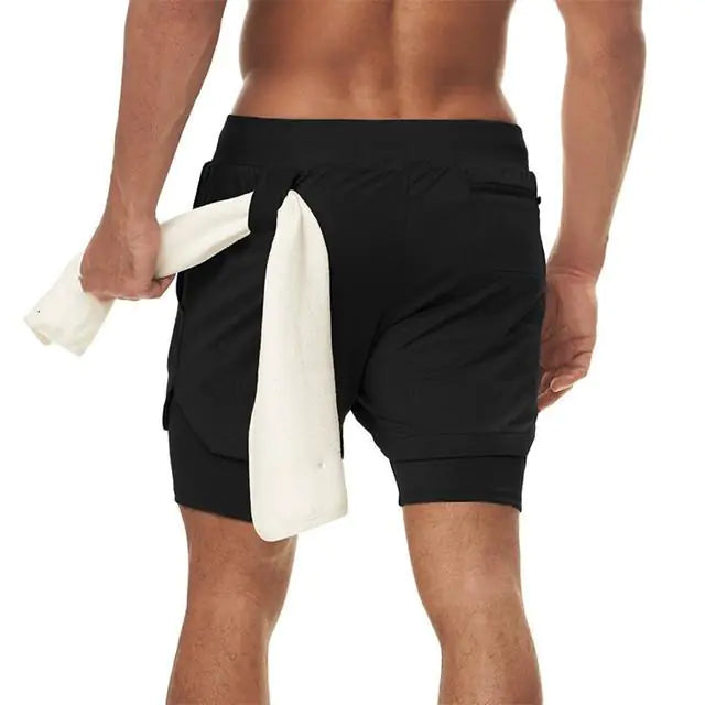 Shorts de Gym Premium avec Poche pour Téléphone