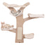 Torre para Gatos Montada en la Pared de Calidad Premium con Hamaca y Alfombrilla para Rascar