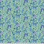 Wanderlust Big Cats Quilting Cuddle Blue Fabric per Yard